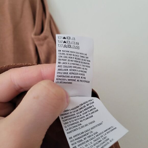 American Eagle Soft & Sexy Sueded Tank Modal Brown XS - Picture 4 of 8